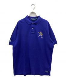 POLO RALPH LAUREN（ポロ・ラルフローレン）の古着「ドジャース ポロベア ポロシャツ」｜ブルー