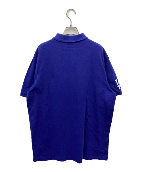 POLO RALPH LAUREN（ポロ・ラルフローレン）POLO RALPH LAUREN (ポロ・ラルフローレン) ドジャース ポロベア ポロシャツ ブルー サイズ:Lの古着・服飾アイテム