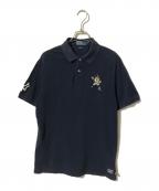 POLO RALPH LAURENポロ・ラルフローレン）の古着「ヤンキース ポロベア ポロシャツ」｜ネイビー
