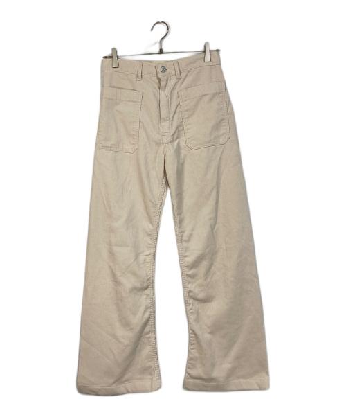 THE SHINZONE（ザ シンゾーン）THE SHINZONE (ザ シンゾーン) CORDUROY MARINE PANTS アイボリー サイズ:34の古着・服飾アイテム