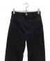 THE SHINZONE (ザ シンゾーン) CORDUROY MARINE PANTS ブラック サイズ:34：9000円