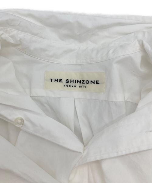 THE SHINZONE（ザ シンゾーン）THE SHINZONE (ザ シンゾーン) HALF SLEEVE DADDY SHIRT ホワイト サイズ: FOの古着・服飾アイテム