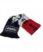 oasisオアシス）の古着「Oasis Live '25 フットボールスカーフ」｜ブラック
