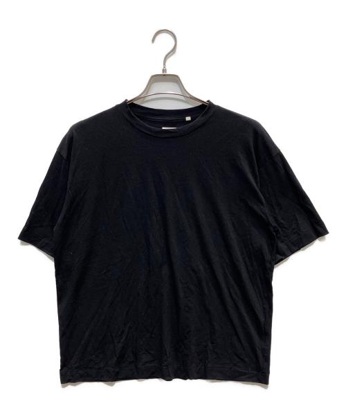 nanamica（ナナミカ）nanamica (ナナミカ) Wool Crew Neck Tee ブラック サイズ:Sの古着・服飾アイテム