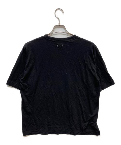 nanamica（ナナミカ）nanamica (ナナミカ) Wool Crew Neck Tee ブラック サイズ:Sの古着・服飾アイテム