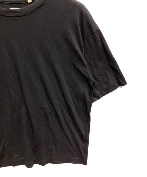 nanamica（ナナミカ）nanamica (ナナミカ) Wool Crew Neck Tee ブラック サイズ:Sの古着・服飾アイテム