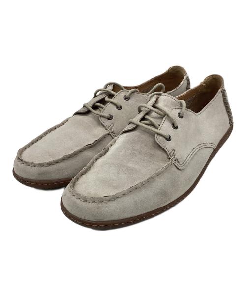 CLARKS（クラークス）CLARKS (クラークス) レースアップシューズ ベージュ サイズ:27の古着・服飾アイテム