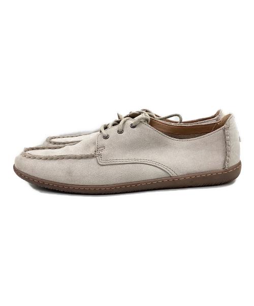 CLARKS（クラークス）CLARKS (クラークス) レースアップシューズ ベージュ サイズ:27の古着・服飾アイテム