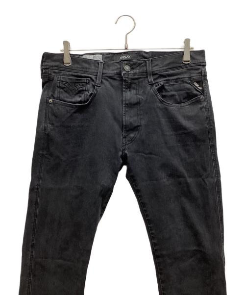 REPLAY（リプレイ）REPLAY (リプレイ) ANBASSデニムパンツ ブラック サイズ:36の古着・服飾アイテム