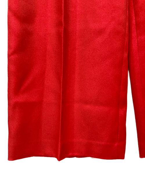 ANAYI（アナイ）ANAYI (アナイ) ブライトツイルタックセーラーパンツ レッド サイズ:SIZE 36 未使用品の古着・服飾アイテム