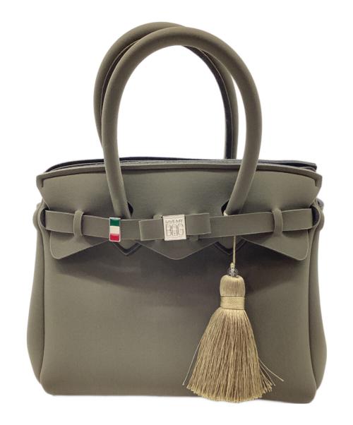 SAVE MY BAG（セーブマイバッグ）SAVE MY BAG (セーブマイバッグ) ハンドバッグ オリーブの古着・服飾アイテム