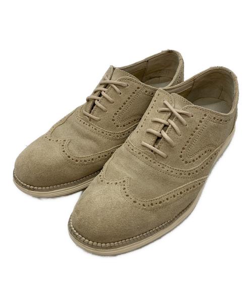 COLE HAAN（コールハーン）COLE HAAN (コールハーン) OriginalGrand Wingtip Oxford ベージュ サイズ:US 8の古着・服飾アイテム