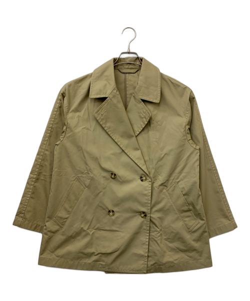JOURNAL STANDARD relume（ジャーナルスタンダード レリューム）JOURNAL STANDARD relume (ジャーナルスタンダード レリューム) ハーフトレンチコート ベージュ サイズ:38の古着・服飾アイテム