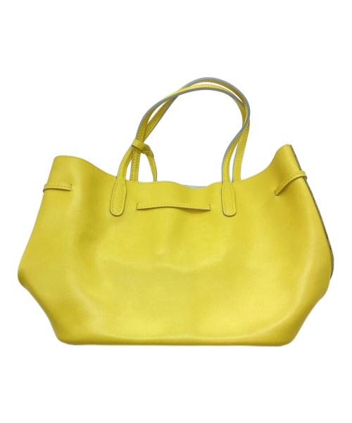 repetto（レペット）repetto (レペット) ポーチ付トートバッグ イエローの古着・服飾アイテム