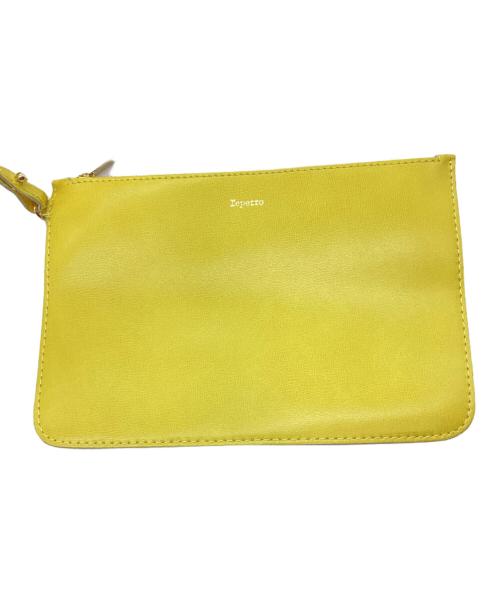repetto（レペット）repetto (レペット) ポーチ付トートバッグ イエローの古着・服飾アイテム