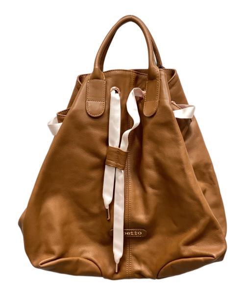 repetto（レペット）repetto (レペット) アラベスクトートバッグ ブラウンの古着・服飾アイテム