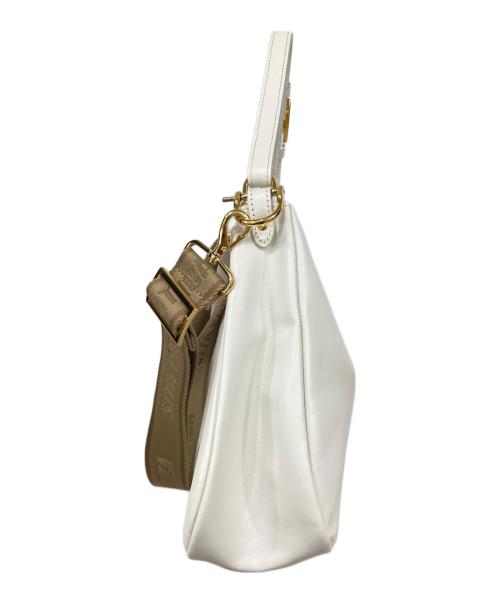 SITA PARANTICA（シータパランティカ）SITA PARANTICA (シータパランティカ) STRAP MOON バッグ ホワイトの古着・服飾アイテム