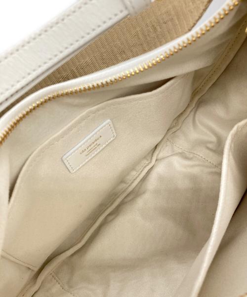 SITA PARANTICA（シータパランティカ）SITA PARANTICA (シータパランティカ) STRAP MOON バッグ ホワイトの古着・服飾アイテム