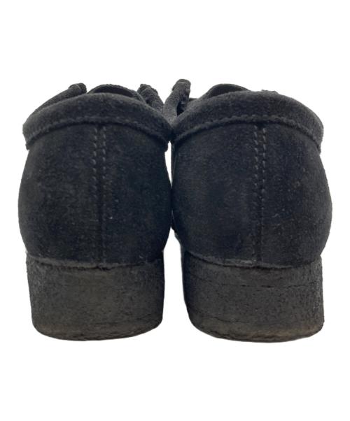CLARKS（クラークス）CLARKS (クラークス) ワラビーシューズ ブラック サイズ:SIZE 4の古着・服飾アイテム