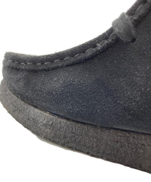 CLARKS（クラークス）CLARKS (クラークス) ワラビーシューズ ブラック サイズ:SIZE 4の古着・服飾アイテム