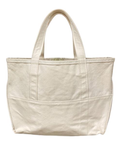 L.L.Bean（エルエルビーン）L.L.Bean (エルエルビーン) BEAMS (ビームス) DEEP BOTTOM BOAT&TOTE アイボリーの古着・服飾アイテム