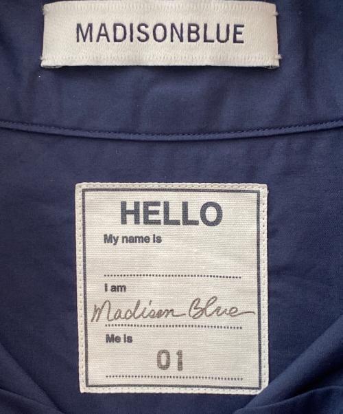 MADISON BLUE（マディソンブルー）MADISON BLUE (マディソンブルー) J.BRADLEY SHIRT ネイビー サイズ:01（S)の古着・服飾アイテム