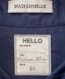 中古・古着 MADISON BLUE (マディソンブルー) J.BRADLEY SHIRT ネイビー サイズ:01（S)：9000円