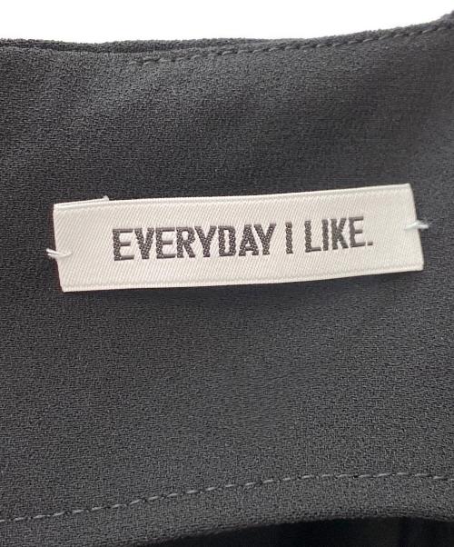 EVERYDAY I LIKE.（エヴリデイ アイ ライク）EVERYDAY I LIKE. (エヴリデイ アイ ライク) Minimal ジャンプスーツ ブラック サイズ:38の古着・服飾アイテム