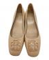 中古・古着 TORY BURCH (トリーバーチ) GEORGIA ベージュ サイズ:SIZE 7 1/2：8000円