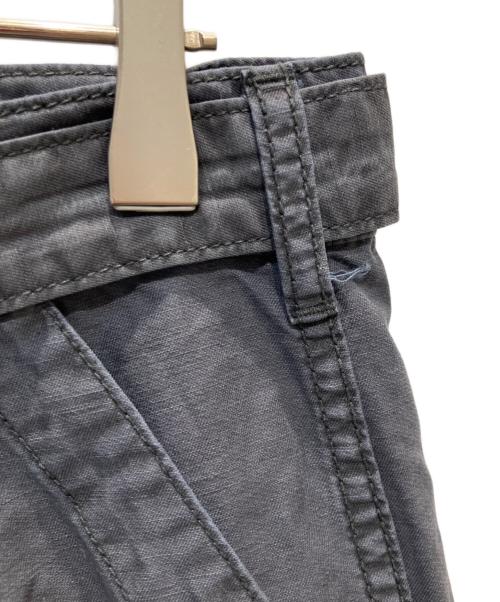 JOURNAL STANDARD（ジャーナルスタンダード）JOURNAL STANDARD (ジャーナルスタンダード) コットン リネン ベルテッド ワイド カット ベイカー パンツ チャコールグレー サイズ:Ⅼの古着・服飾アイテム