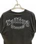 中古・古着 JOURNAL STANDARD relume (ジャーナルスタンダード レリューム) ROLLING STONES (ローリングストーンズ) 別注 ヴィンテージ加工 プリントTシャツ ブラック サイズ:Ⅼ 未使用品：5000円