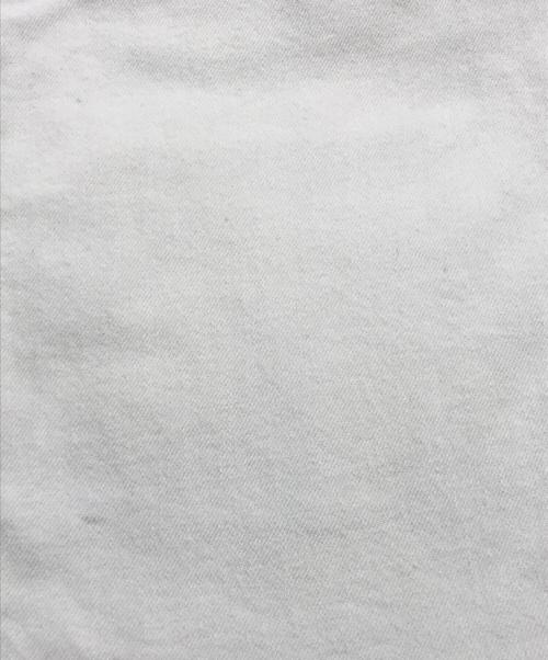 EVERYDAY I LIKE.（エヴリデイ アイ ライク）EVERYDAY I LIKE. (エヴリデイ アイ ライク) White Tuck Buggy Denim/デニムパンツ ホワイト サイズ:34の古着・服飾アイテム