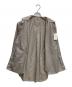 中古・古着 HEUGEN (ユーゲン) STEVEN ALAN (スティーブンアラン) Alan コットンポプリンストライプレギュラーカラーシャツ イエロー×パープル サイズ:size3：13000円