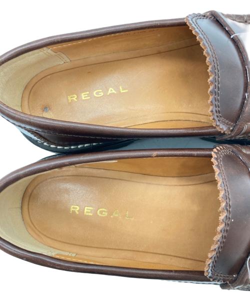 REGAL（リーガル）REGAL (リーガル) ローファー ブラウン サイズ:23.5㎝の古着・服飾アイテム