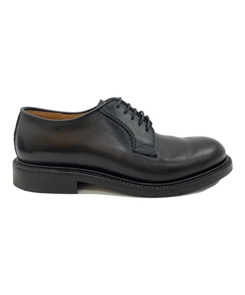 schonheit（ショーンハイト）schonheit (ショーンハイト) 外羽根プレーントウシューズ ブラック サイズ:24Eの古着・服飾アイテム