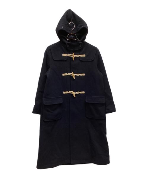BEAMS BOY（ビームスボーイ）BEAMS BOY (ビームスボーイ) メルトンロングダッフルコート ネイビー サイズ:表記なしの古着・服飾アイテム
