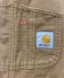 中古・古着 Carhartt WIP (カーハート ワーク イン プログレス) オーバーオール ブラウン サイズ:32x32：8000円