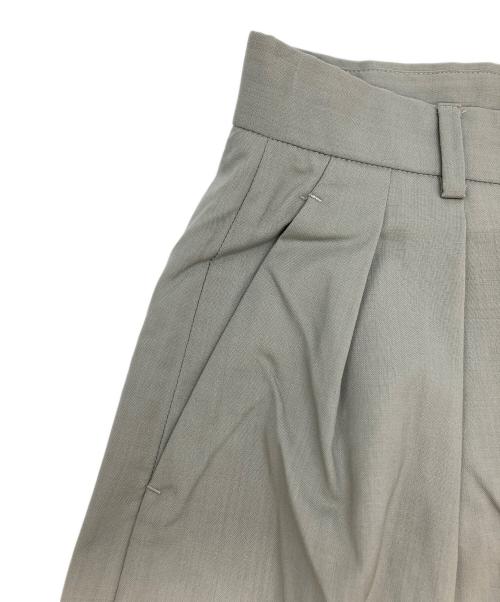 LOEFF（ロエフ）LOEFF (ロエフ) ウールトロバギートラウザーパンツ グリーン サイズ:1の古着・服飾アイテム