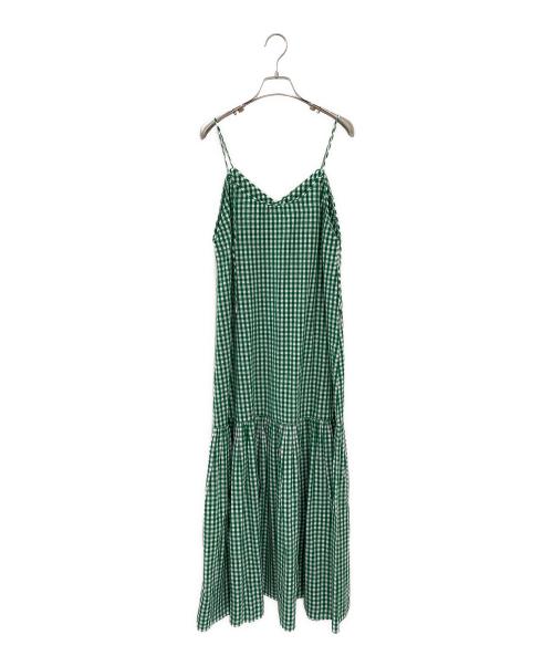 ne quittez pas（ヌキテパ）ne quittez pas (ヌキテパ) ワンピース グリーン サイズ:Mの古着・服飾アイテム