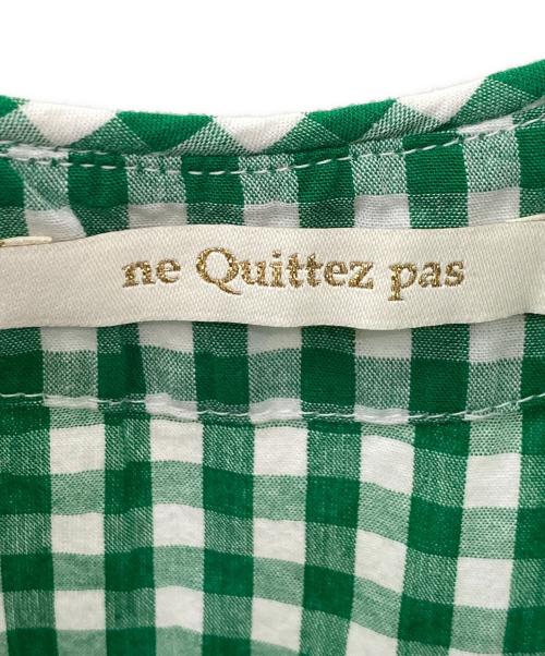 ne quittez pas（ヌキテパ）ne quittez pas (ヌキテパ) ワンピース グリーン サイズ:Mの古着・服飾アイテム