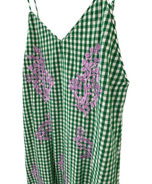 ne quittez pas（ヌキテパ）ne quittez pas (ヌキテパ) ワンピース グリーン サイズ:Mの古着・服飾アイテム