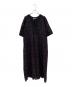 ne quittez pas（ヌキテパ）の古着「Cotton Voile Dot Hemla Dress」｜ブラック