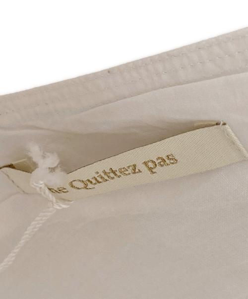 ne quittez pas（ヌキテパ）ne quittez pas (ヌキテパ) ノースリーブワンピース ホワイト サイズ:Mの古着・服飾アイテム