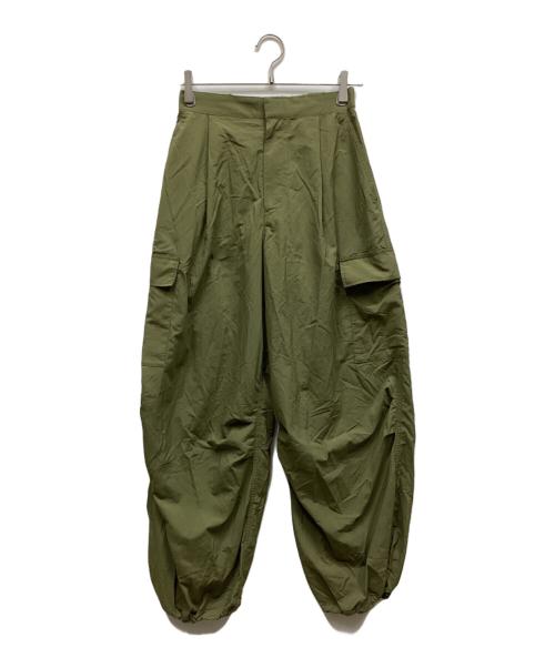 ReNAVE（リネイヴ）ReNAVE (リネイヴ) ナイロンタスラン カーゴパンツ カーキ サイズ:1の古着・服飾アイテム