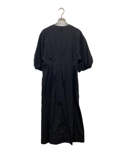 INED（イネド）INED (イネド) ランタンスリーブワンピース ブラック サイズ:9の古着・服飾アイテム