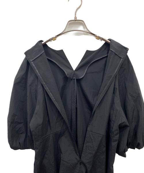 INED（イネド）INED (イネド) ランタンスリーブワンピース ブラック サイズ:9の古着・服飾アイテム