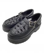 Timberlandティンバーランド）の古着「STONE STREET BUCKLE SHOE」｜ブラック