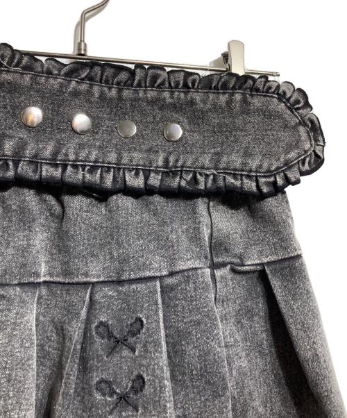 DimMoire（ディムモアール）dimmoire (ディムモアール) デニムビスチェ セットアップ グレー サイズ:Freeの古着・服飾アイテム