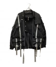 ililil（イルイルイル）の古着「ジップパーカー」｜ブラック