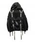 中古・古着 ililil (イルイルイル) ジップパーカー ブラック サイズ:FREE：3000円